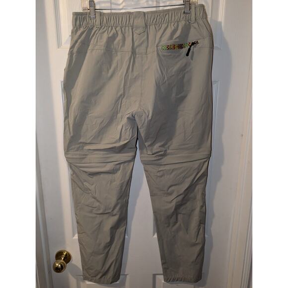 Little Donkey Andy Khaki Stretch Convertible Pants Quick Dry UV Protect Men’s L - Picture 8 of 14